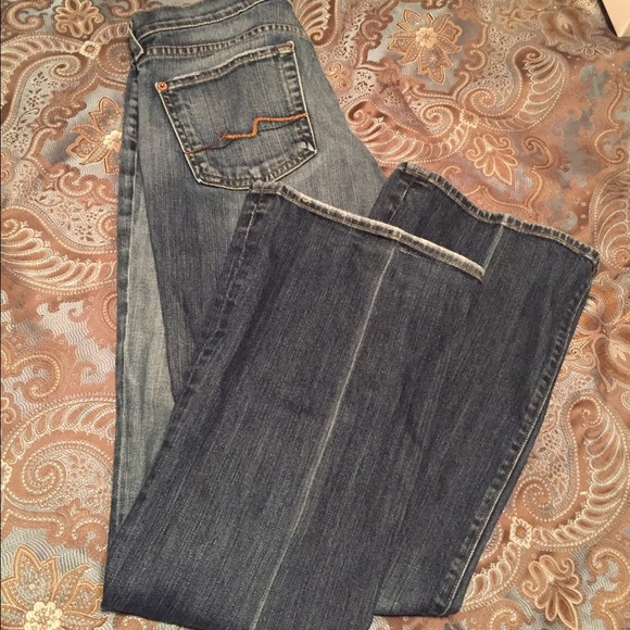 7 For All Mankind Denim - 28 x 34 7FAM flare jeans, great condition!
