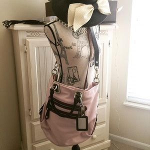 Coach leather cross body bag