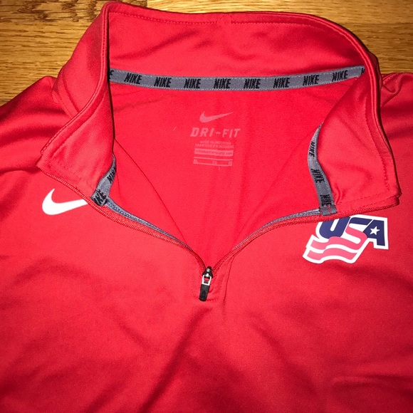 Nike Boys Dri-Fit Quarter Zip - Picture 2 of 4