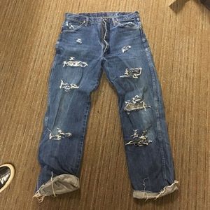 Wrangler High waisted boyfriend jeans