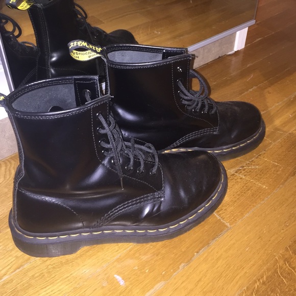 Black Doc Martens, used/authentic, good condition