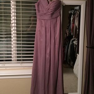 Lily Boutique One Shoulder Chiffon Maxi Dress
