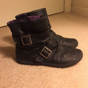 Black Blowfish Booties