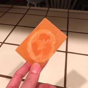 Vitamin fortified luffa soap (vitamins A & E)