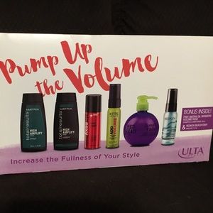 Pump up the volume styling products