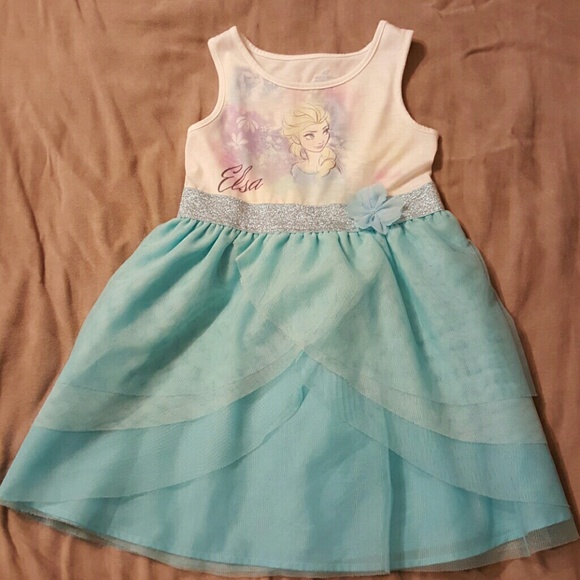 Like new Frozen  (Elsa) dress/ Tulle