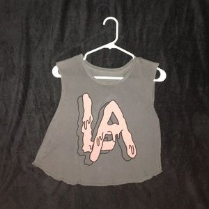 LA Crop Top