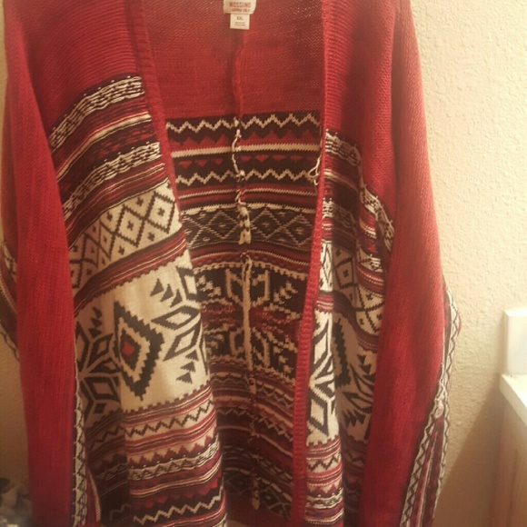 Cute red cardigan