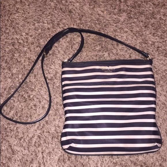 Authentic Black and white Kate Spade bag