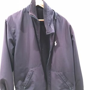 Ralph Lauren POLO Navy Blue Bomber Winter Jacket