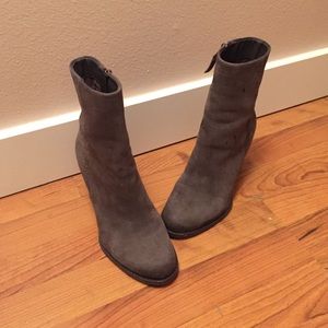 Sam Edelman charcoal grey boots