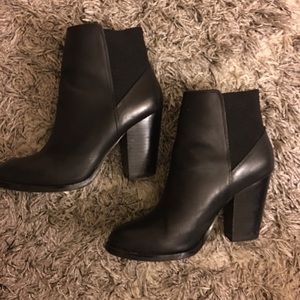 Aldo black booties