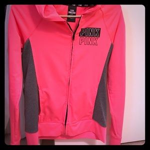VS Pink Ultimate Zip Up Size Small