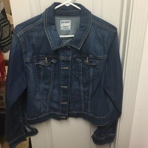 Blue denim jacket