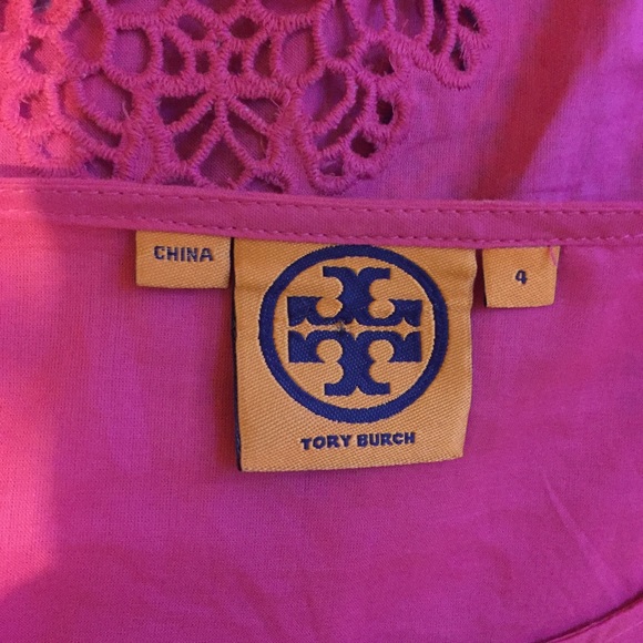 Tory Burch Hot Pink Top - Picture 4 of 4