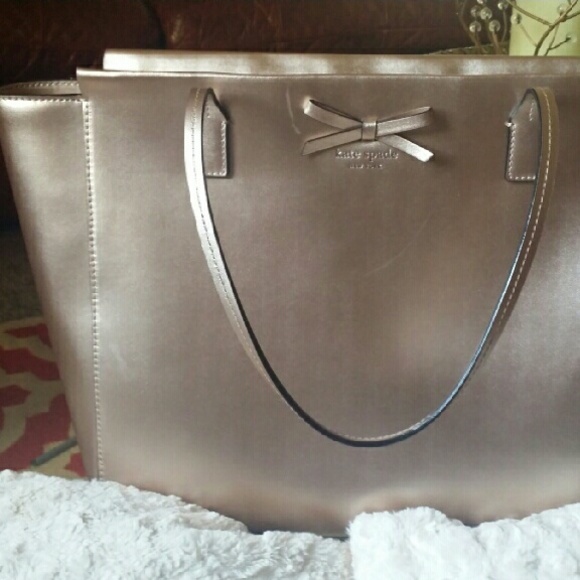 AUTHENTIC KATE SPADE ROSE GOLD TOTE