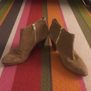 Jcrew suede booties