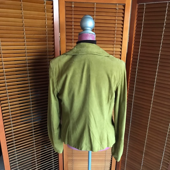 Ruffled Suede Jacket - image 3