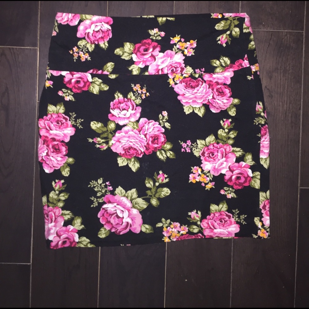 Large floral skirt from ambience apparel