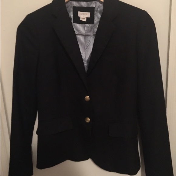 Classic and timeless JCrew black blazer size 0