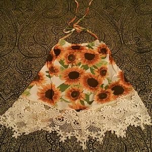 🚫🚫🚫🚫🚫SOLD🚫🚫🚫🚫 Sunflowers Top