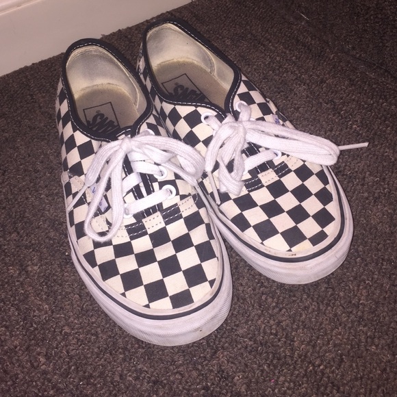 Vans checkered vans
