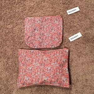 Two Old Navy Makeup Bags