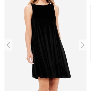 The Limited velvet swing dress