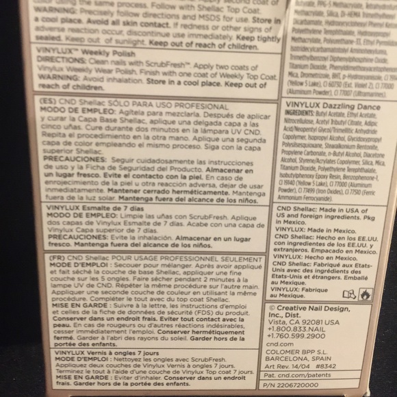 Shellac polish set - Picture 4 of 4