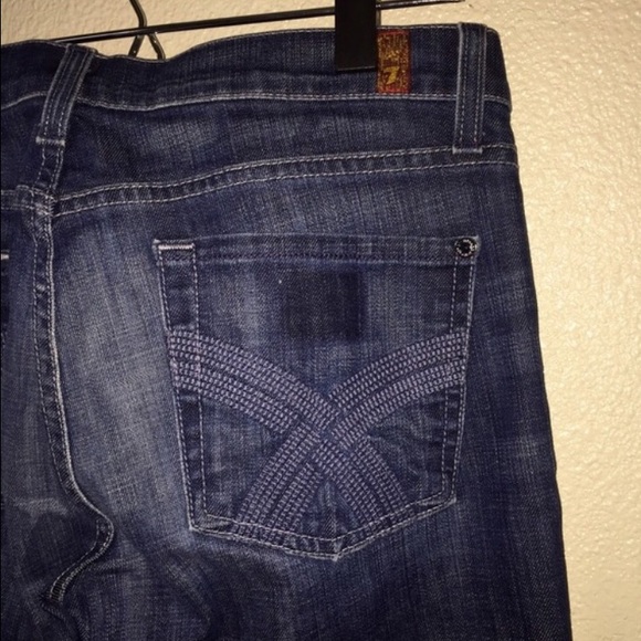 7 For all Mankind Gwenevere supper skinny jeans.