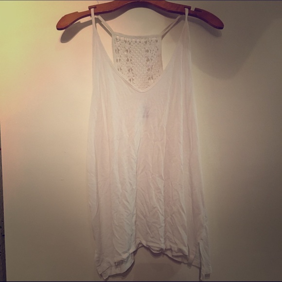 White tank top