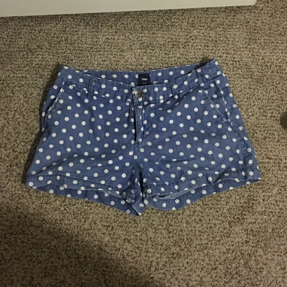 Poka dot shorts