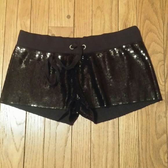 NWT Victoria's Secret PINK Sequin Bling Shorts XS