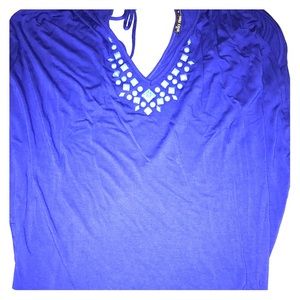 Ella moss draped shirt