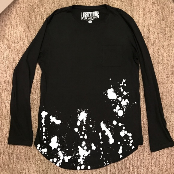 Long sleeve. Black men's medium