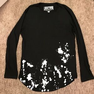 Long sleeve. Black men's medium