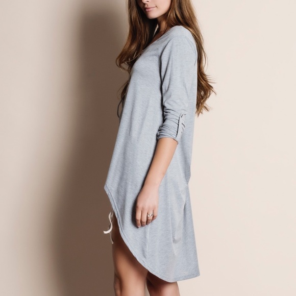 High Low Lace Up Maxi Top - Picture 2 of 3