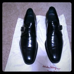 Men's Salvatore Ferragamo Monk Strap Slip On