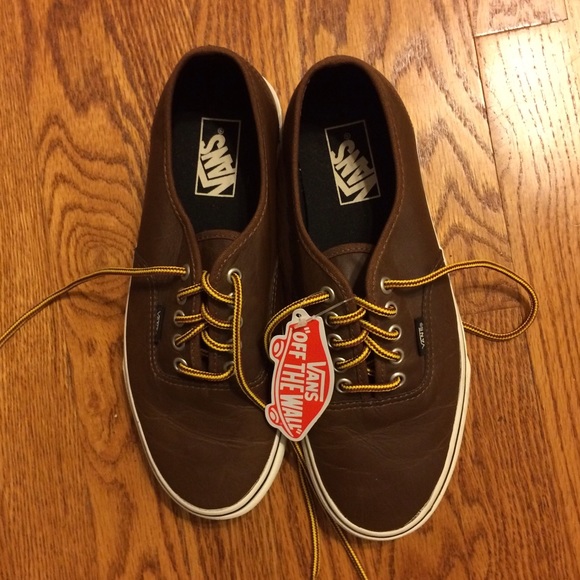 Vans classic leather authentic - unisex