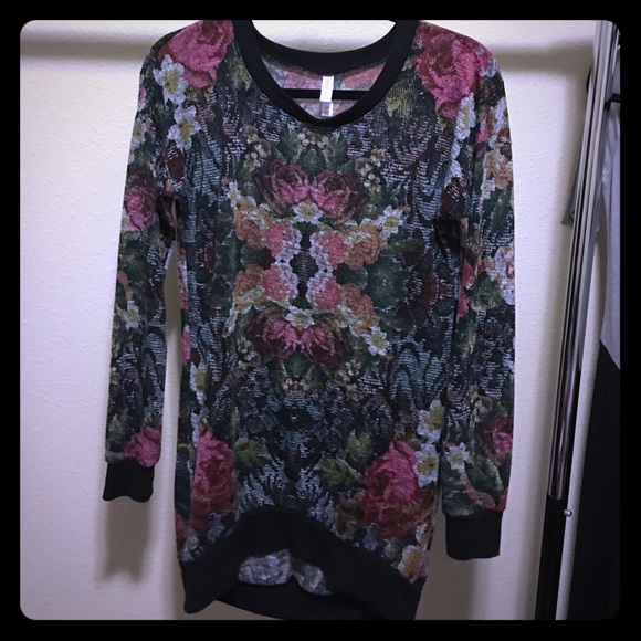 Floral tunic