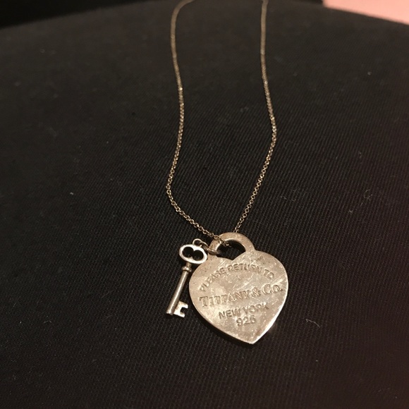 Tiffany and Co. classic charm necklace with key