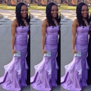 Lavender Prom Dress