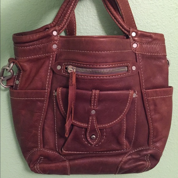 Ruehl Genuine Leather Crossbody Bag