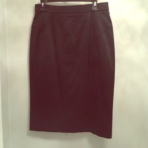 D&G Black Pencil Skirt with beautiful seam detail