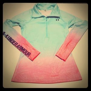 Under Armour half zip.
