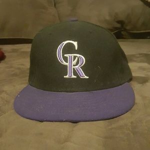 7 1/8 Colorado Rockies fitted hat