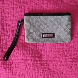 Tommy Hilfiger Beige Wristlet