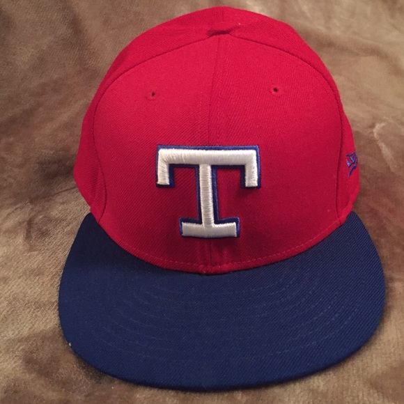 Men's MLB Texas Rangers fitted cap