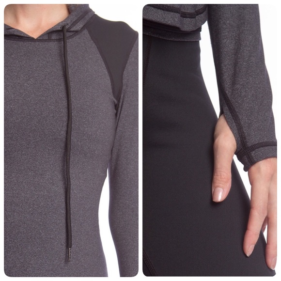 Color Block Workout Hoodie - Picture 4 of 4