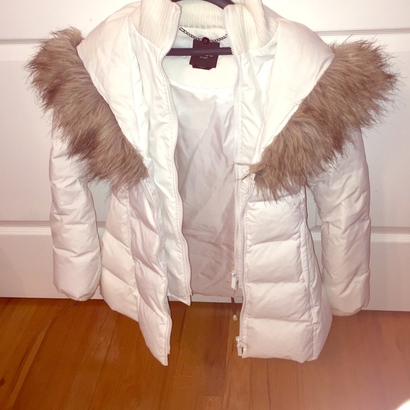 White bebe Winter Jacket